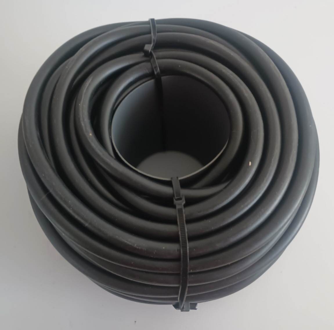 Rubber Rope 7/16" x 150' Solid Core Flatbed Truck Trailer Tarp Tie Down Strap