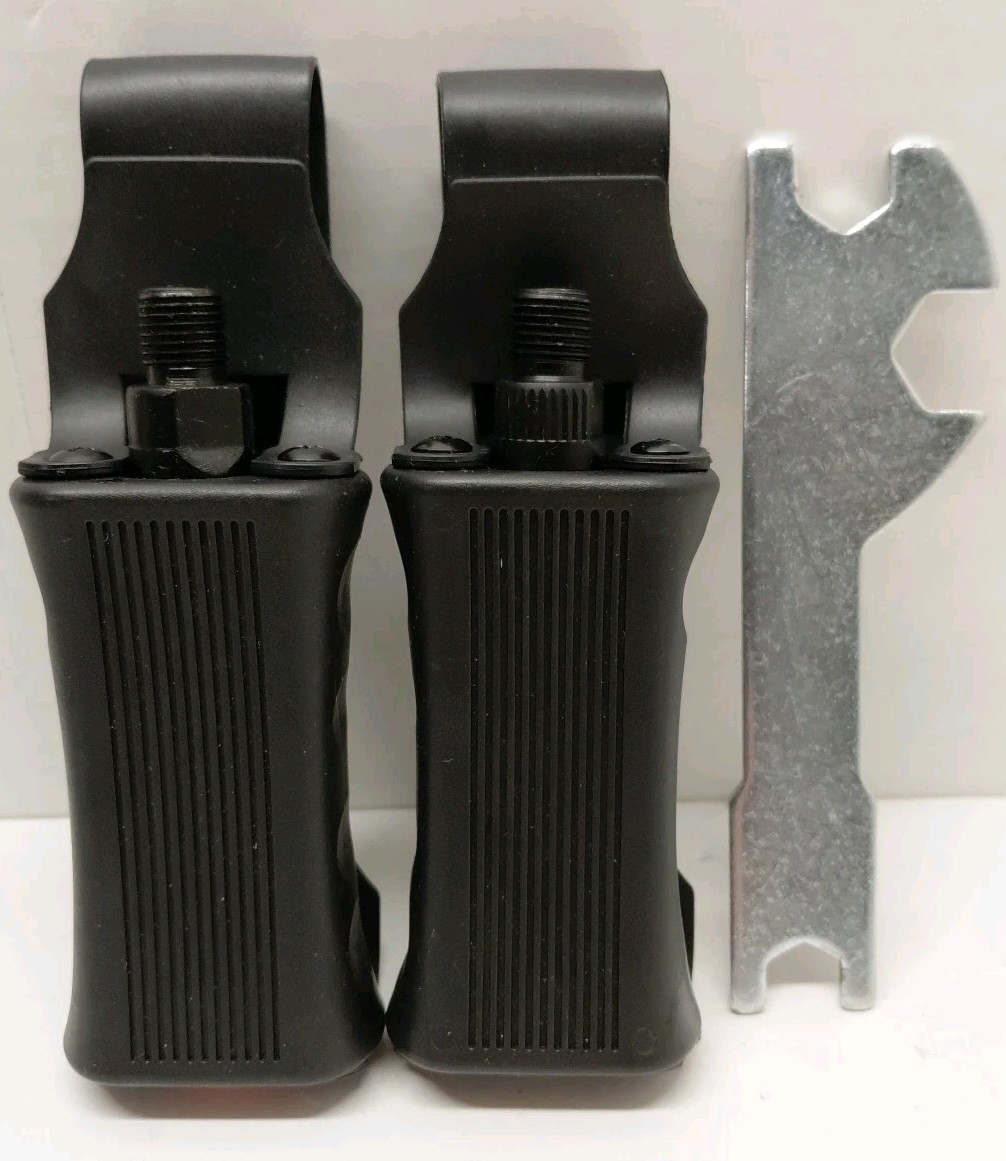 1-Pair 4" Pedals With Bike Wrech For LifePro Exercise Workout   New Uninstalled