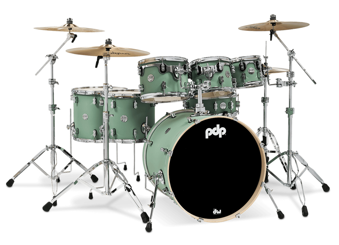 PDP Concept Maple 7pc Shell Pack - Satin Seafoam