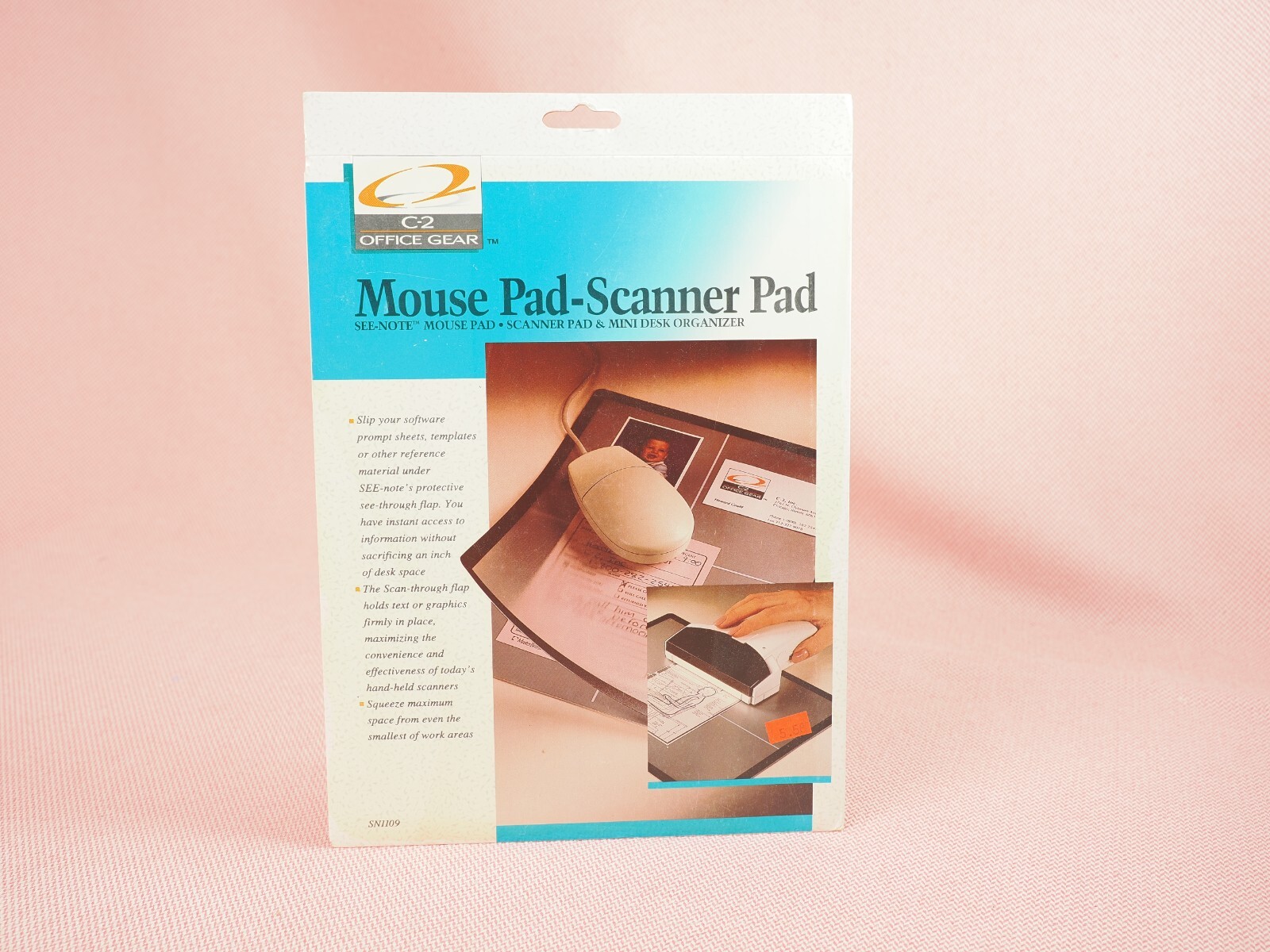Vintage C-2 Office Gear Mouse Pad-Scanner Pad