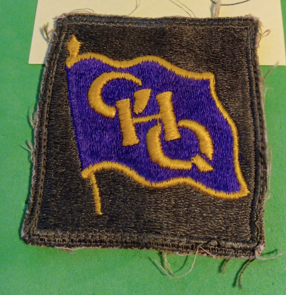 Post WW2 Era Patch General Headquarters Pacific - No Glow with UV (#4)