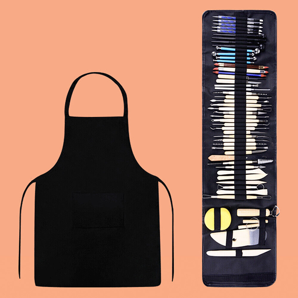 Clay Pottery Tool Sculpting Kit Carving Polymer Modeling Ceramic Art Craft Set