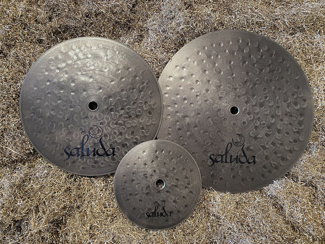 10", 12" & 14" SALUDA HAND HAMMERED BELL CYMBALS