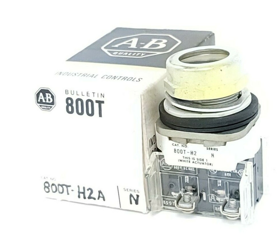 ALLEN BRALDEY 800T-H2 SELECTOR SWITCH SER. N (NO KNOB)