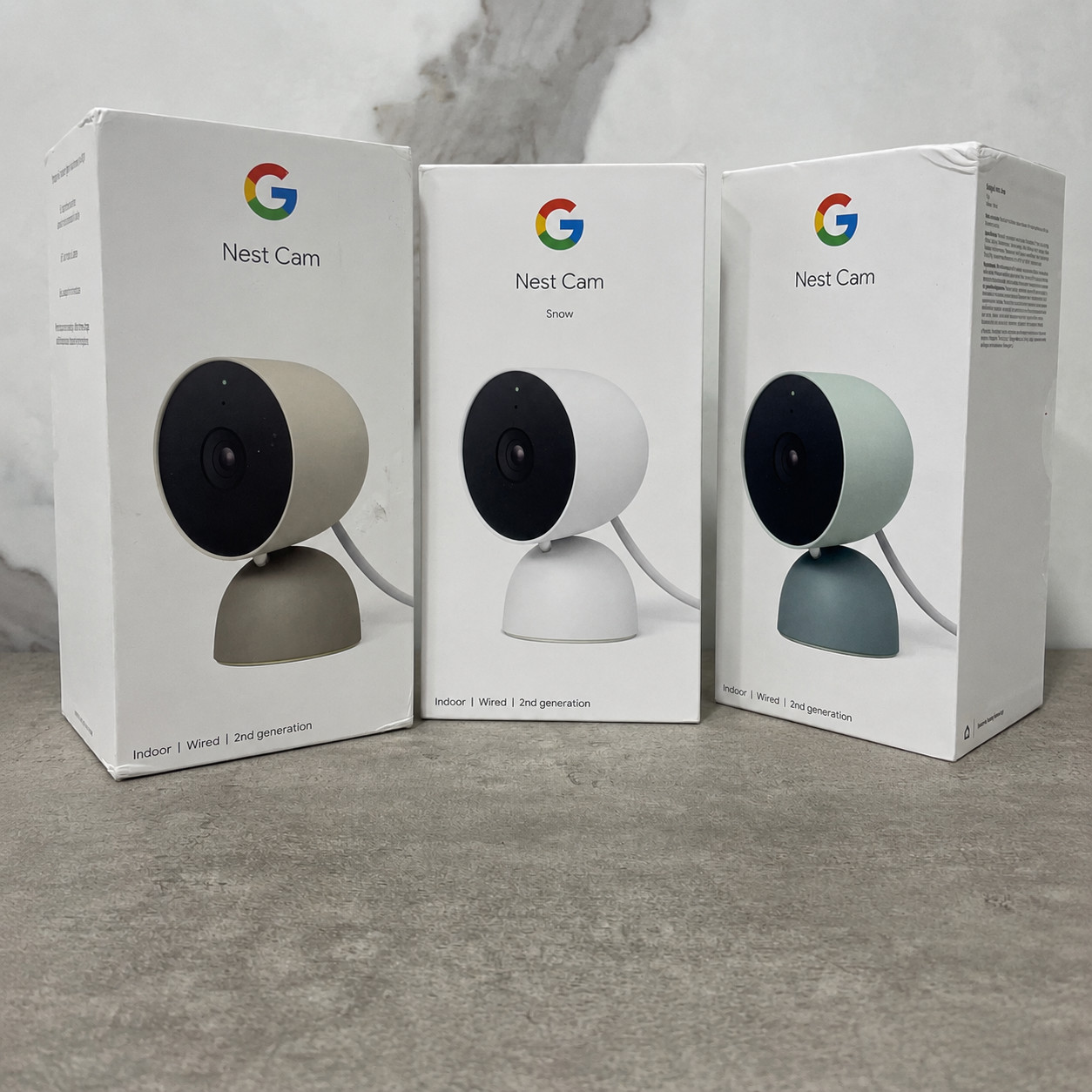 Google Nest Security Cam (Wired) - 2nd Generation -  1080p, Motion Only