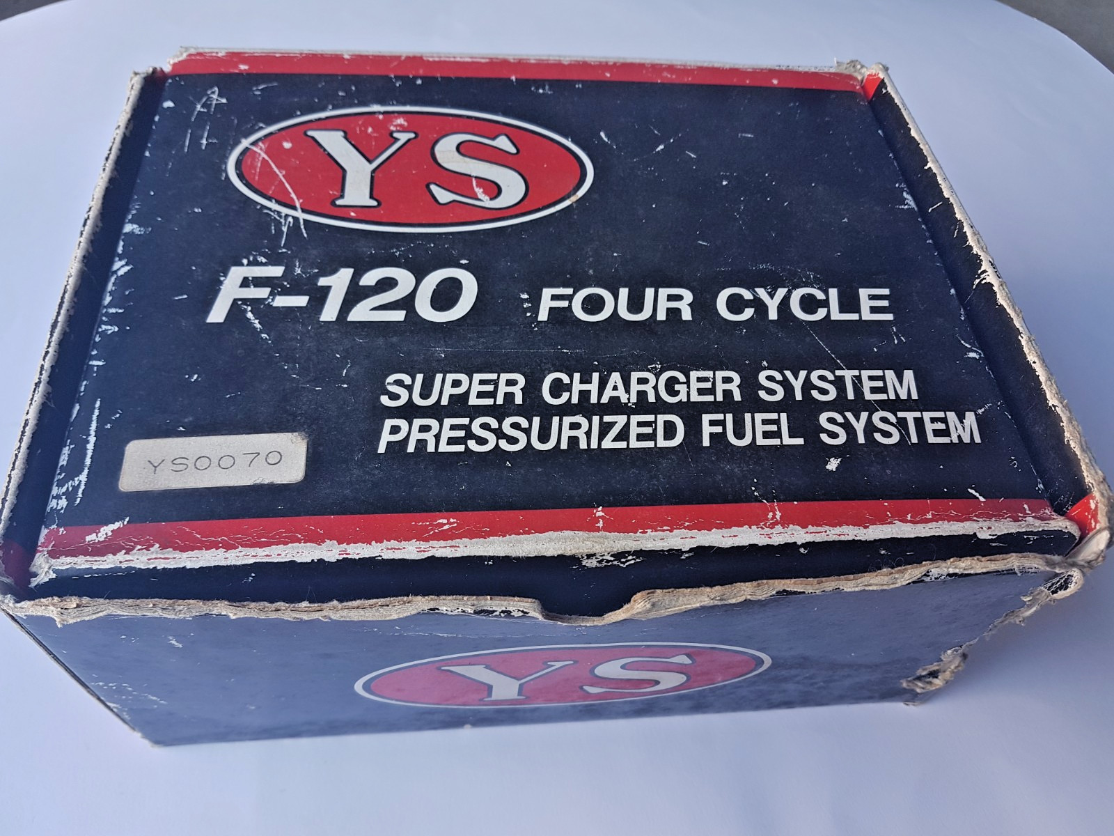 YS F-120 4Cycle Airplane Engine YS0070 Used