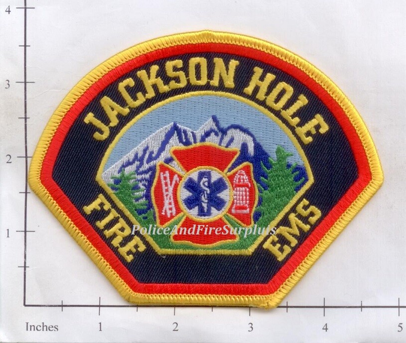 Wyoming - Jackson Hole Fire EMS WY Fire Dept Patch