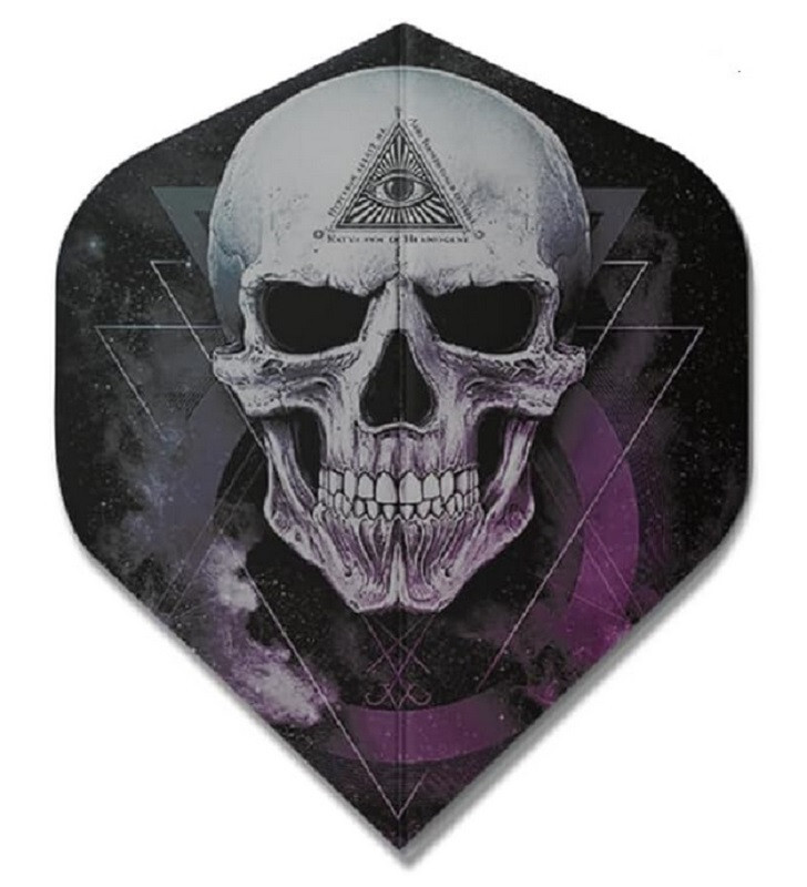 ALCHEMY Silver Voild Standard Dart Flights 100 Micron 5 sets (15 flights) tracke