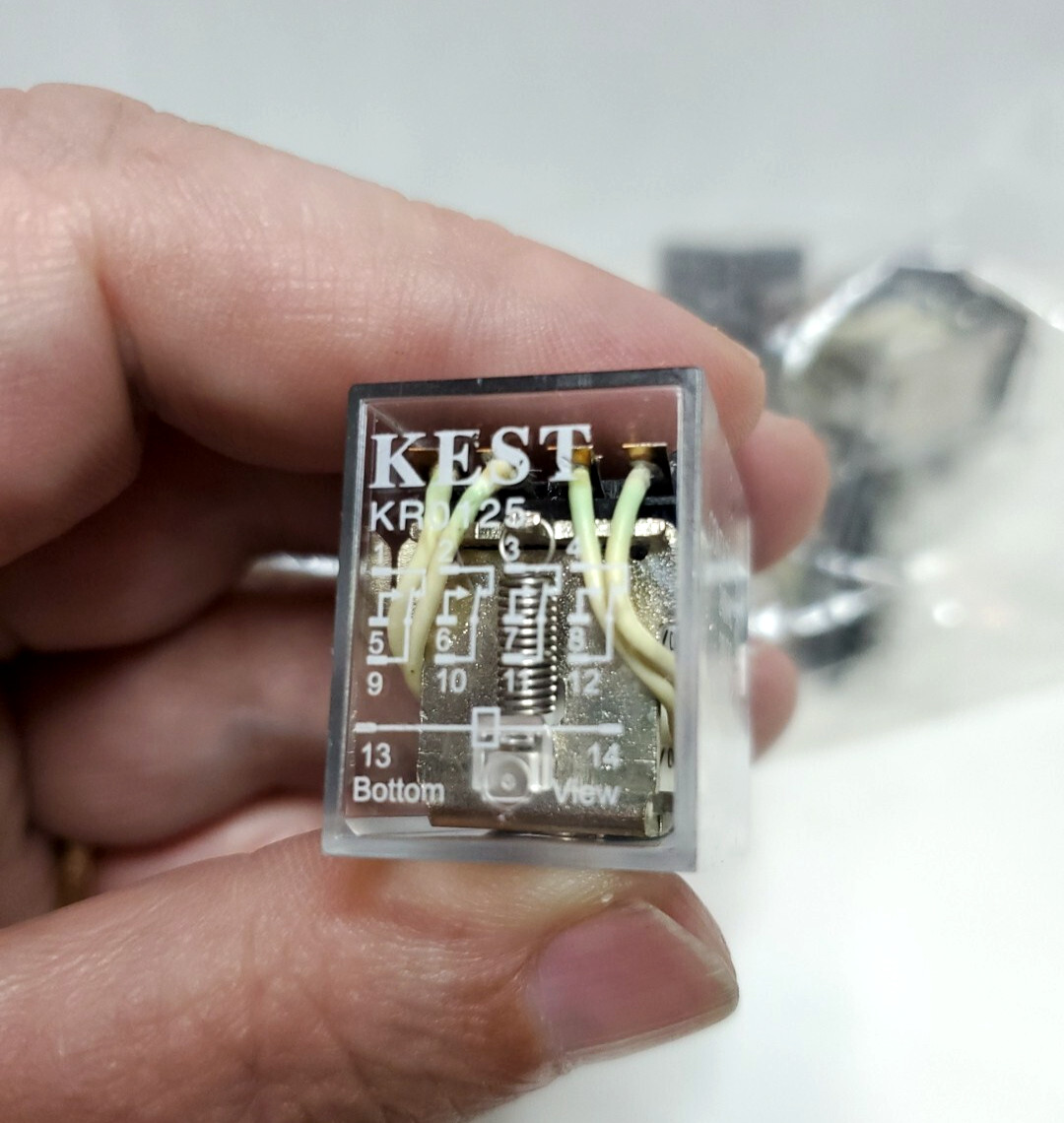 KEST KR0125 120VAC RELAY - USA SELLER FAST SHIPPING 14 Pin New Old Stock