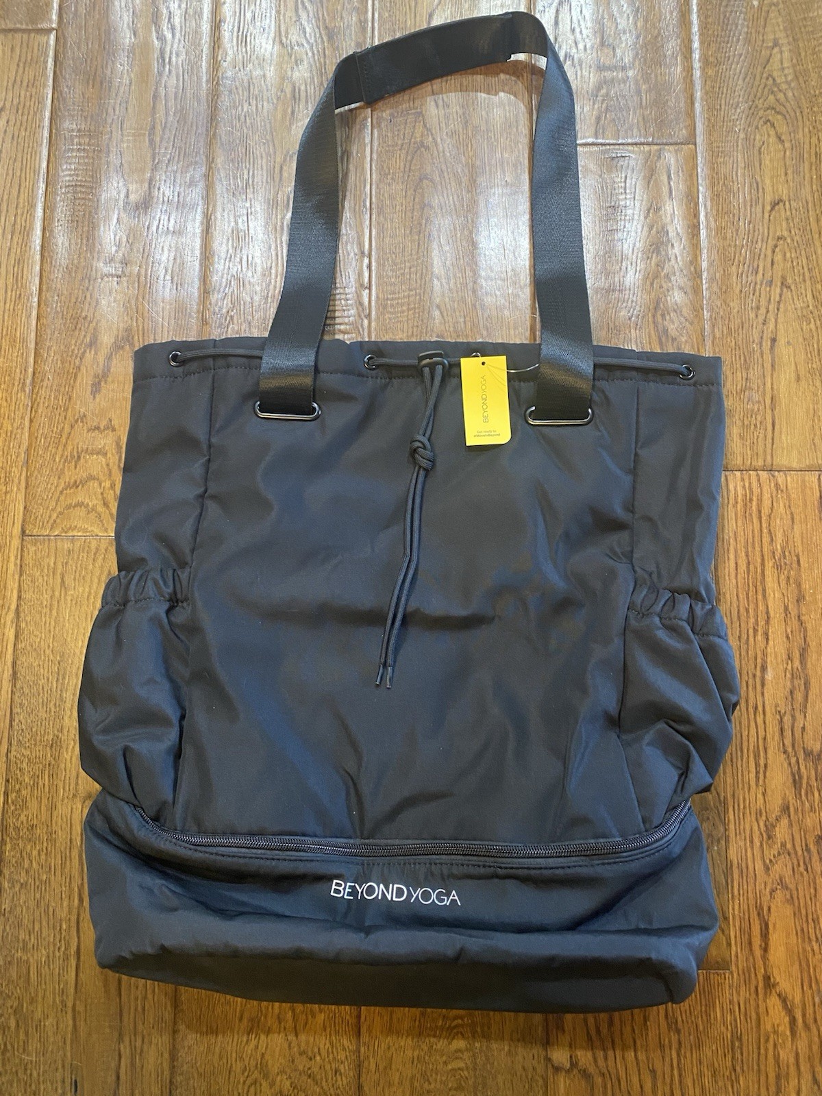 Beyond Yoga Convertible Gym Bag Black FabFit Fun 2024  NEW w/Tags