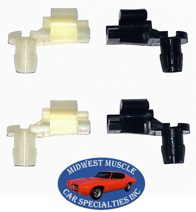 Door Lock Rod Latch Clips Retainer Fastener Fits Dodge Plymouth Chrysler 4pcs JV