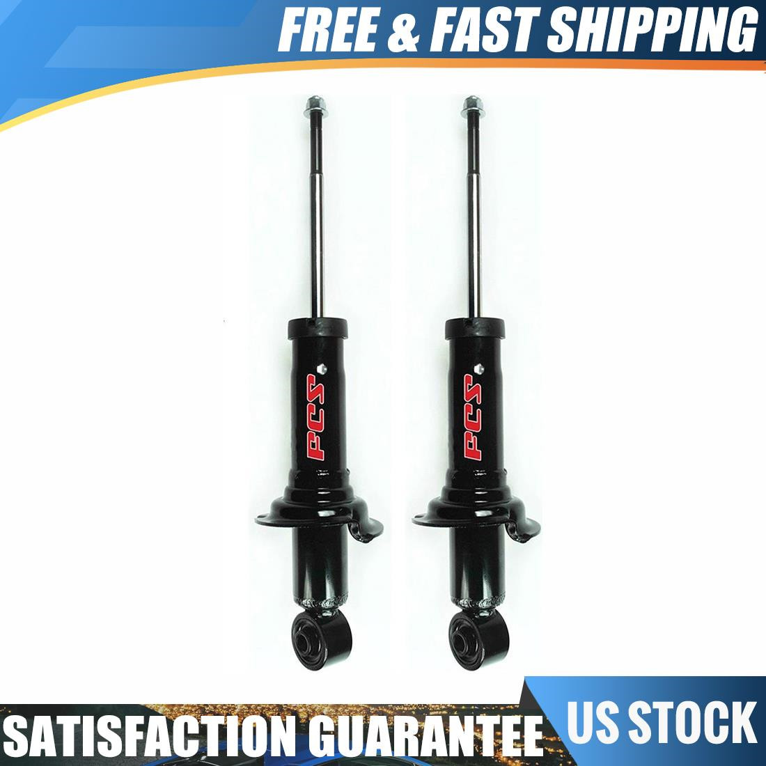 FCS 2 Rear Suspension Strut Assembly Fits 2003-2005 Honda Civic
