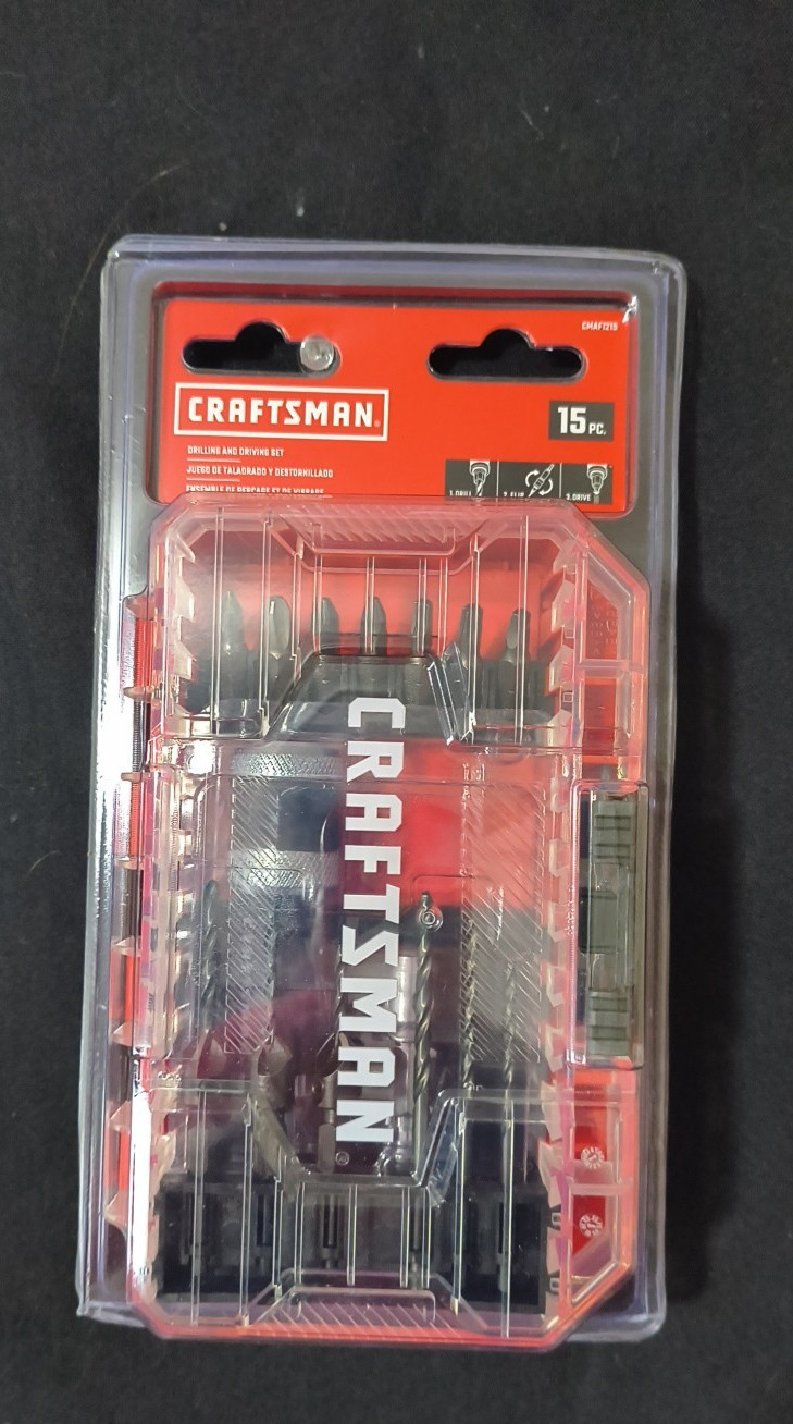 Craftsman Tools Drilling & Driving Set 15pc Great Christmas Gift! CMAF1215