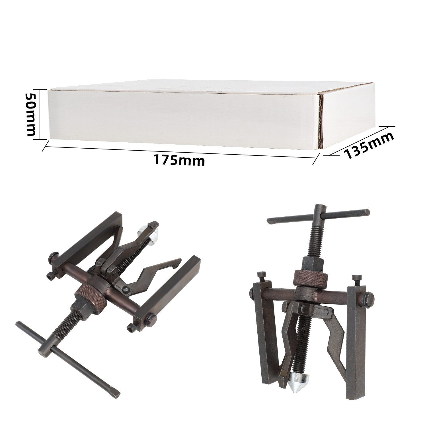 Bearing Puller 3 Jaw Pilot Blind Set Bushing Gear Small Inner Internal Kit Tool