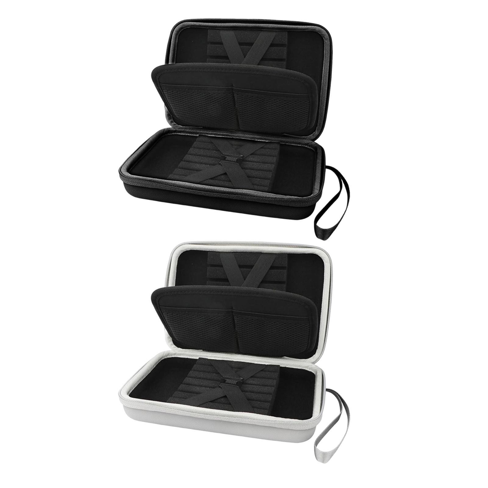 Case Accessories with Compartments Sturdy EVA Entertainment Holds 12 Compatible