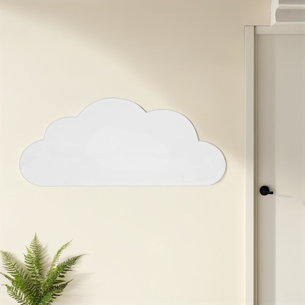 3 Pack Removable Cloud Whiteboard Stickers Reusable Dry Erase Wall Labels