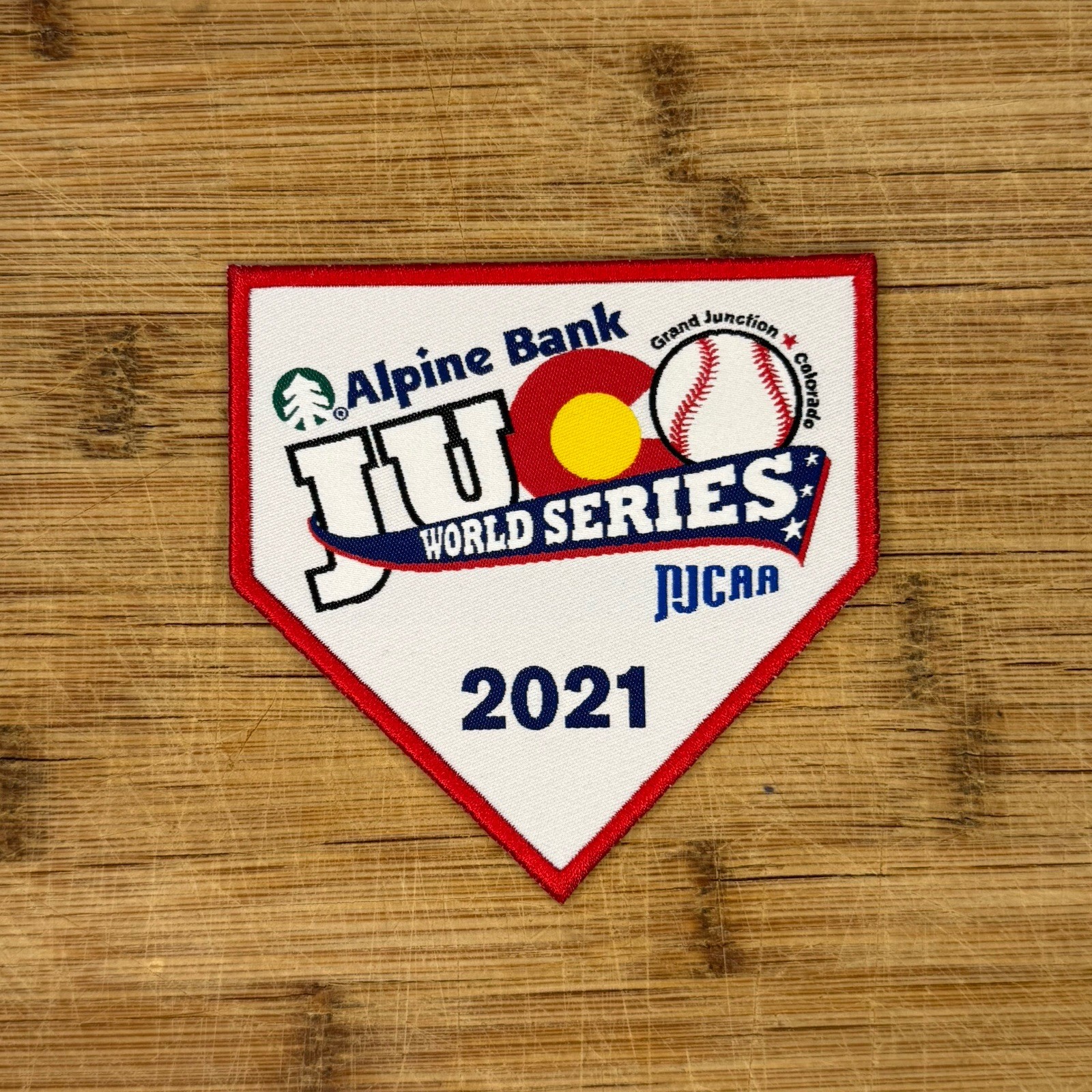 2021 JUCO World Series Embroidered Patch - Grand Junction Baseball Collectable