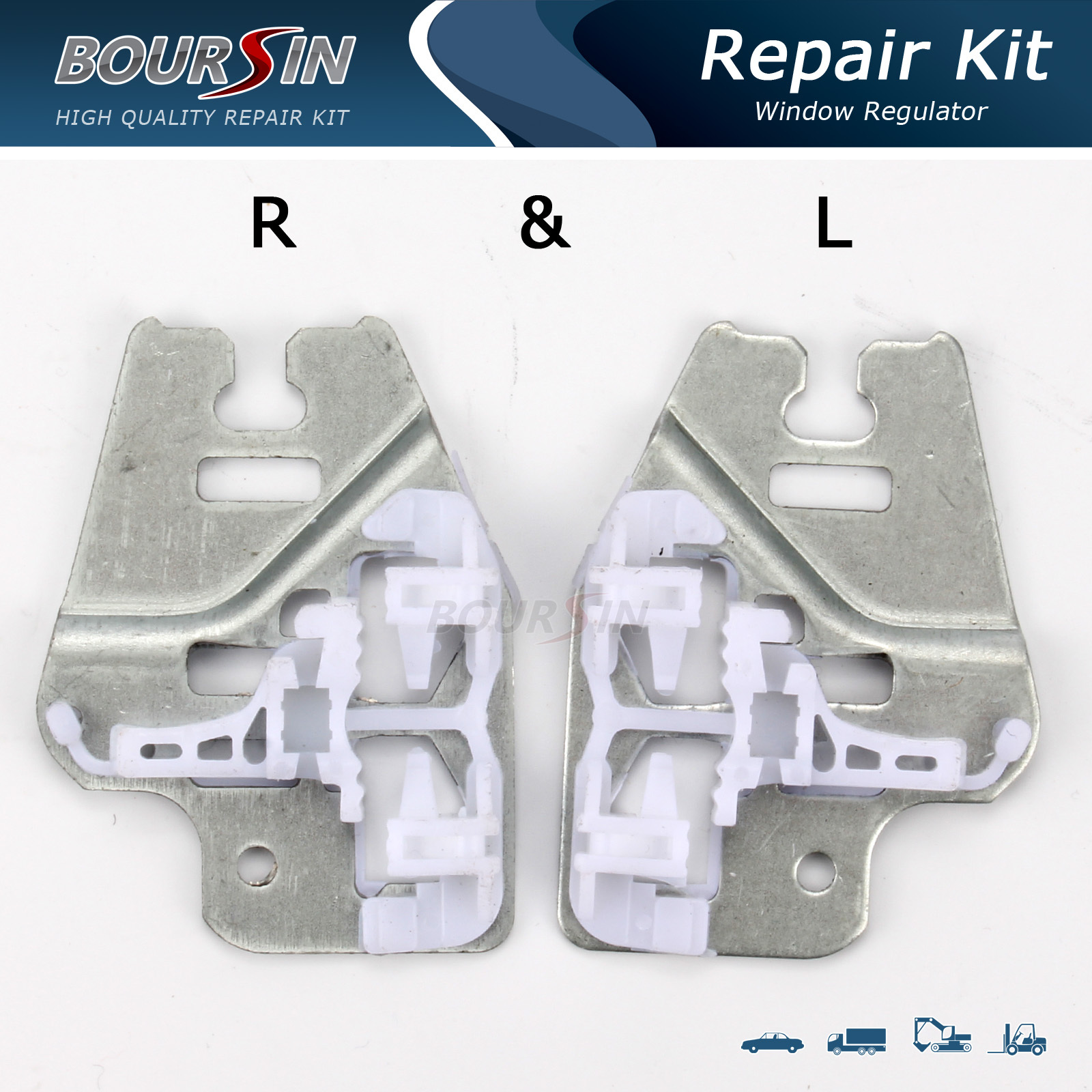 Window Regulator Repair Clip Braket for BMW E46  325i 330i 328i 323i Front L&R