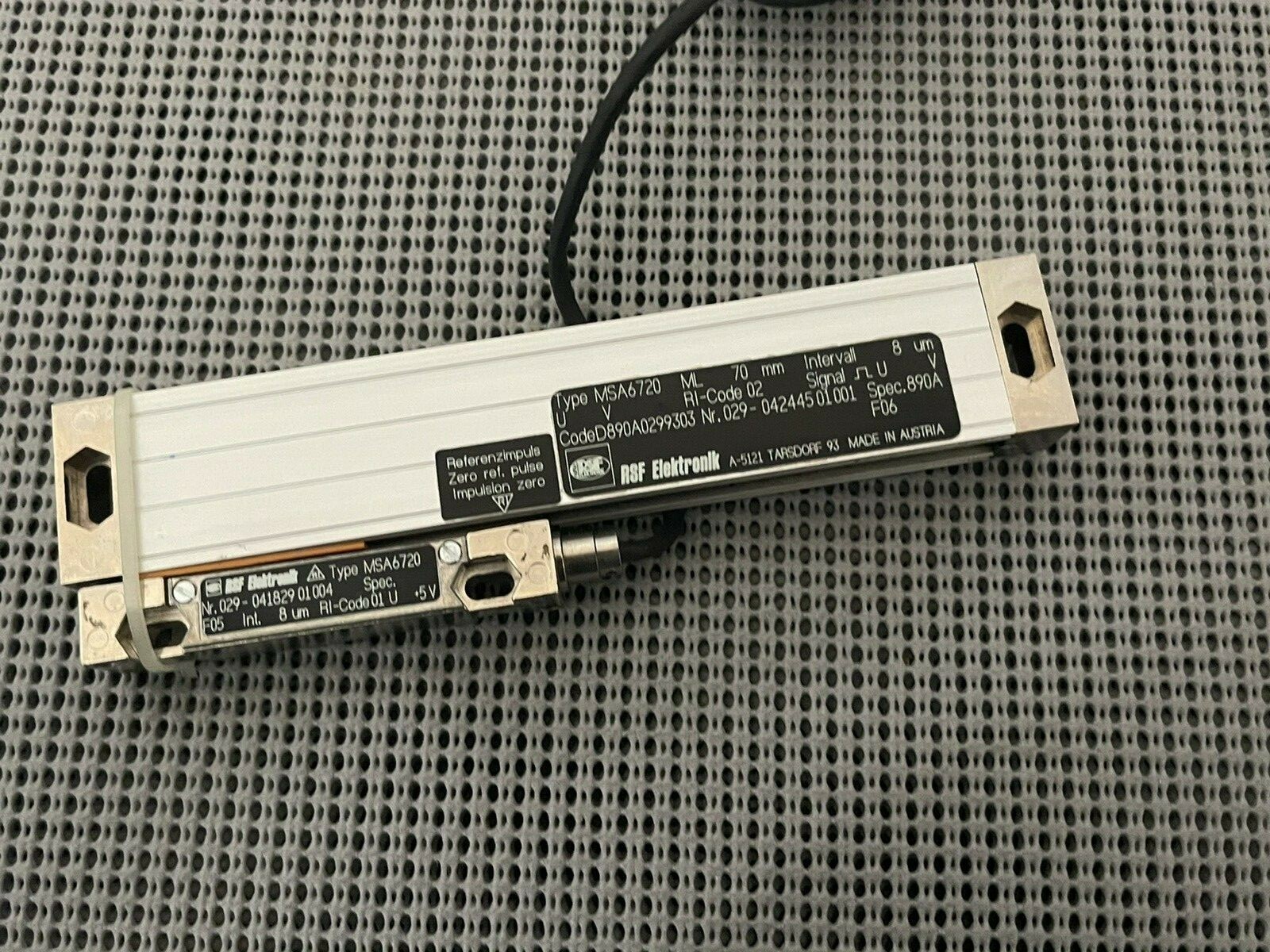 RSF Elektronik MSA 6720 Linear Scale Encoder Measuring Length 70mm