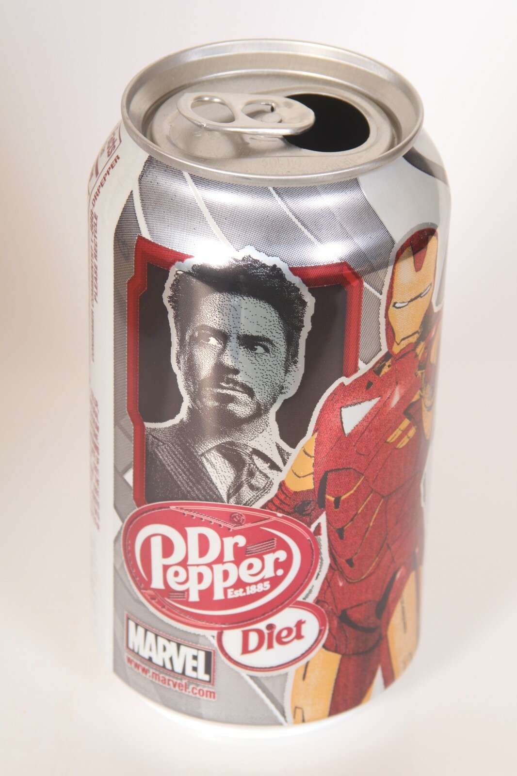 Dr. Pepper soda can - Iron Man II