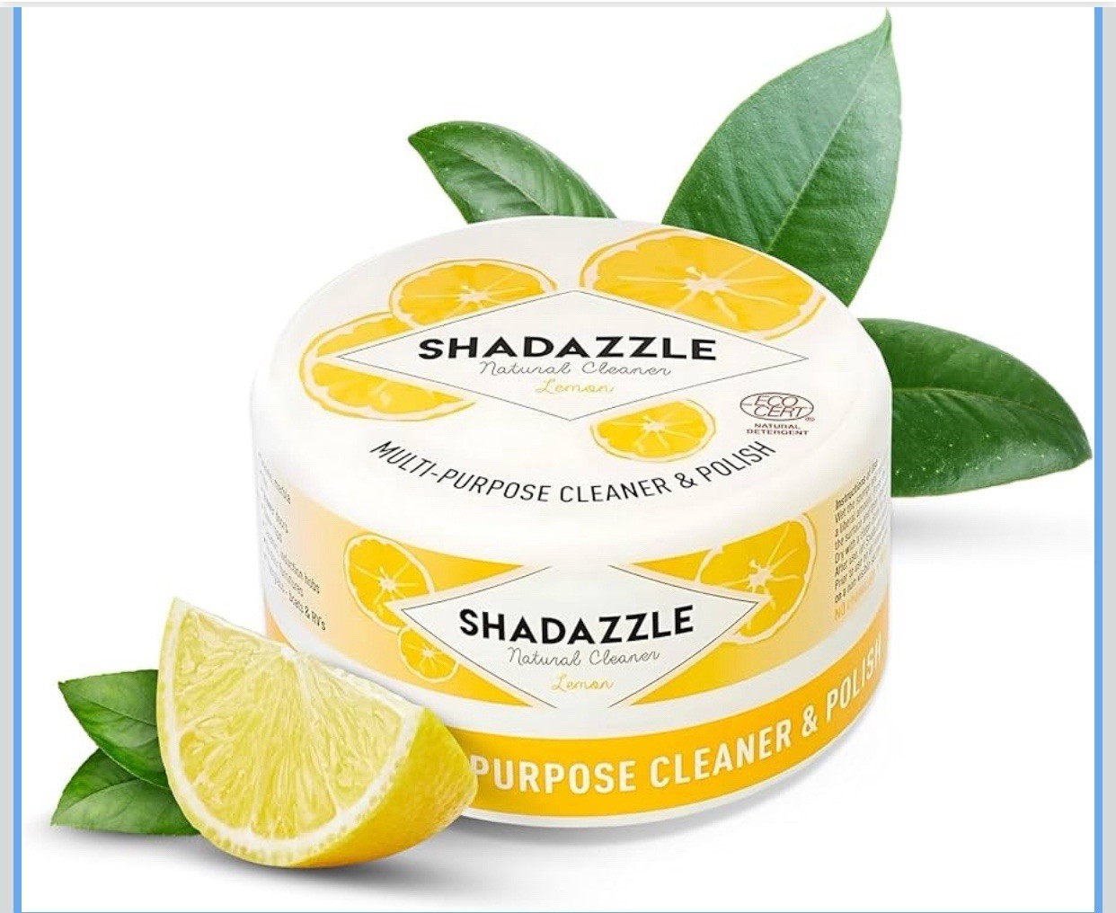 Shadazzle Natural All Purpose Cleaner & Polish Eco friendly Multi-purpose- Lemon
