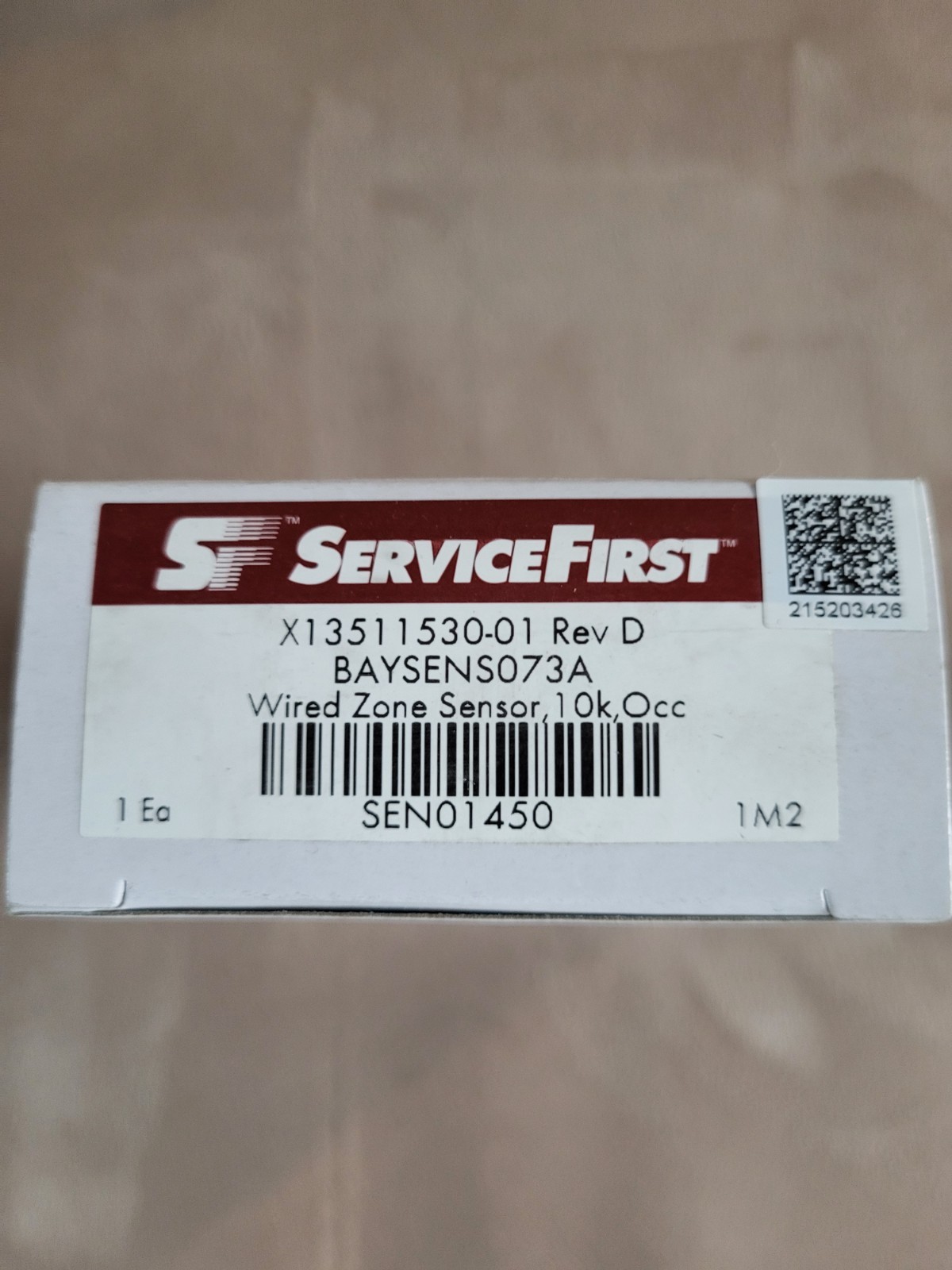 Trane Zone Sensor BAYSENSO73A With Occupied Override