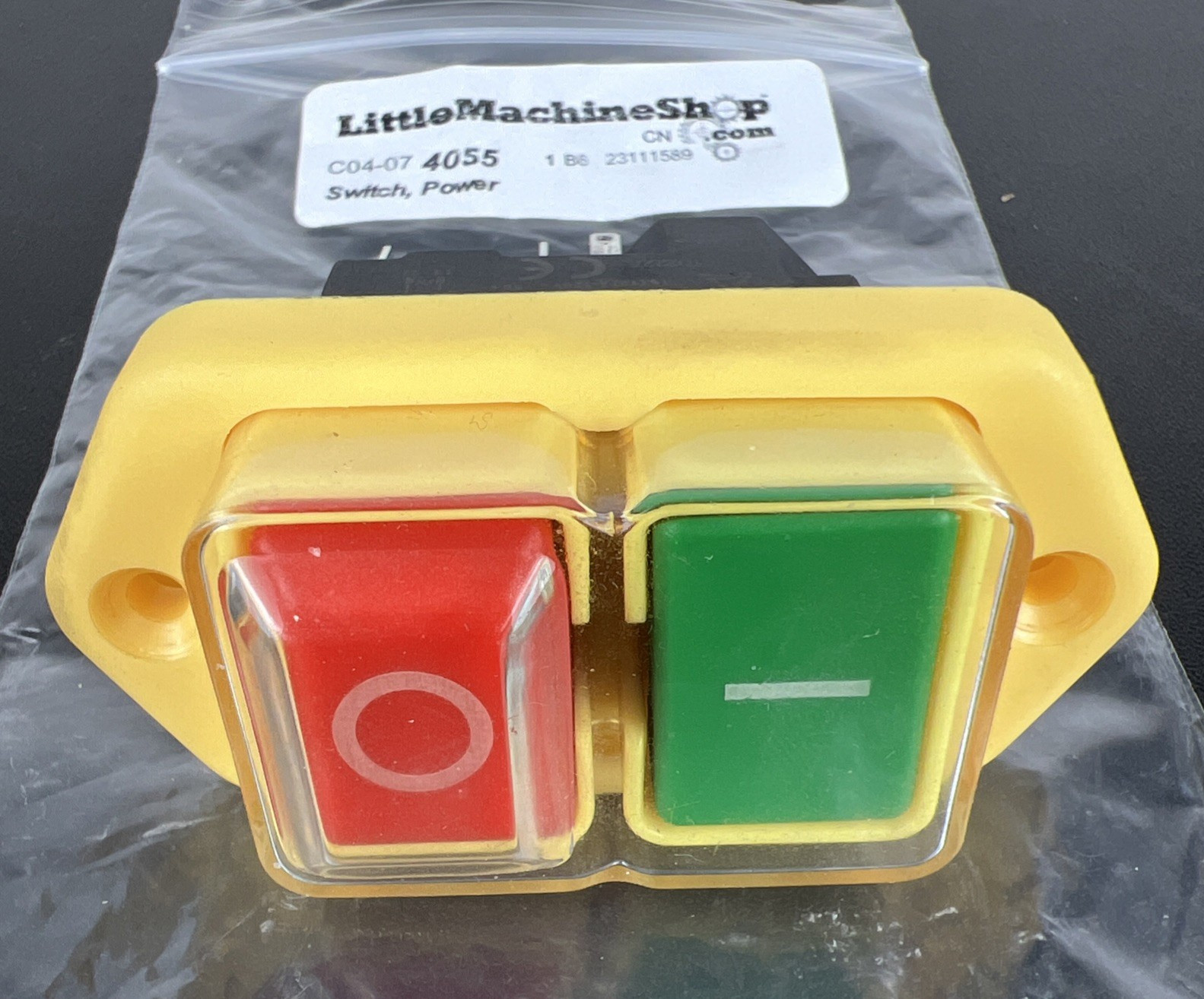 NOS Little Machine Shop Hi Torque Switch Power C04-07 Mini Mill Lathe Rc Balsa
