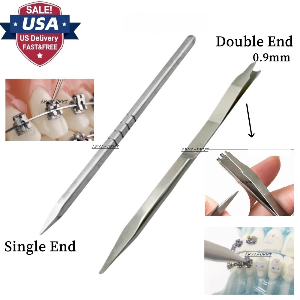 Dental Self Ligating Bracket Opener Orthodontic Opening Tool Single/Double End