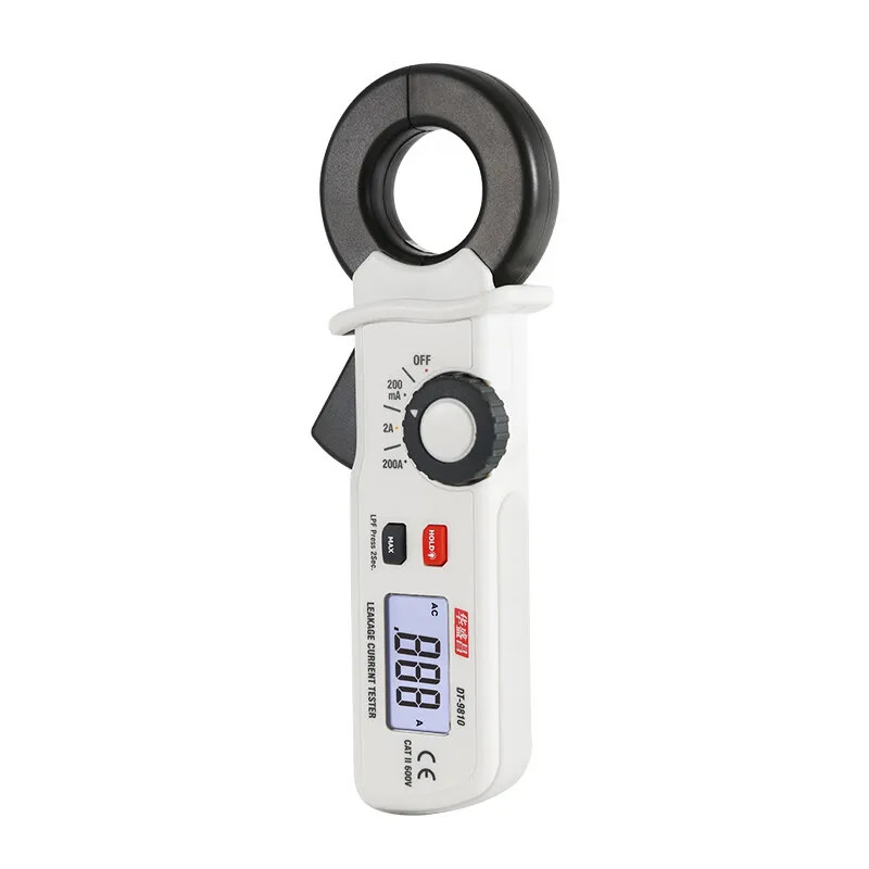 Mini AC Leakage Current Tester 100μA High Resolution 2000 Counts DT-9810
