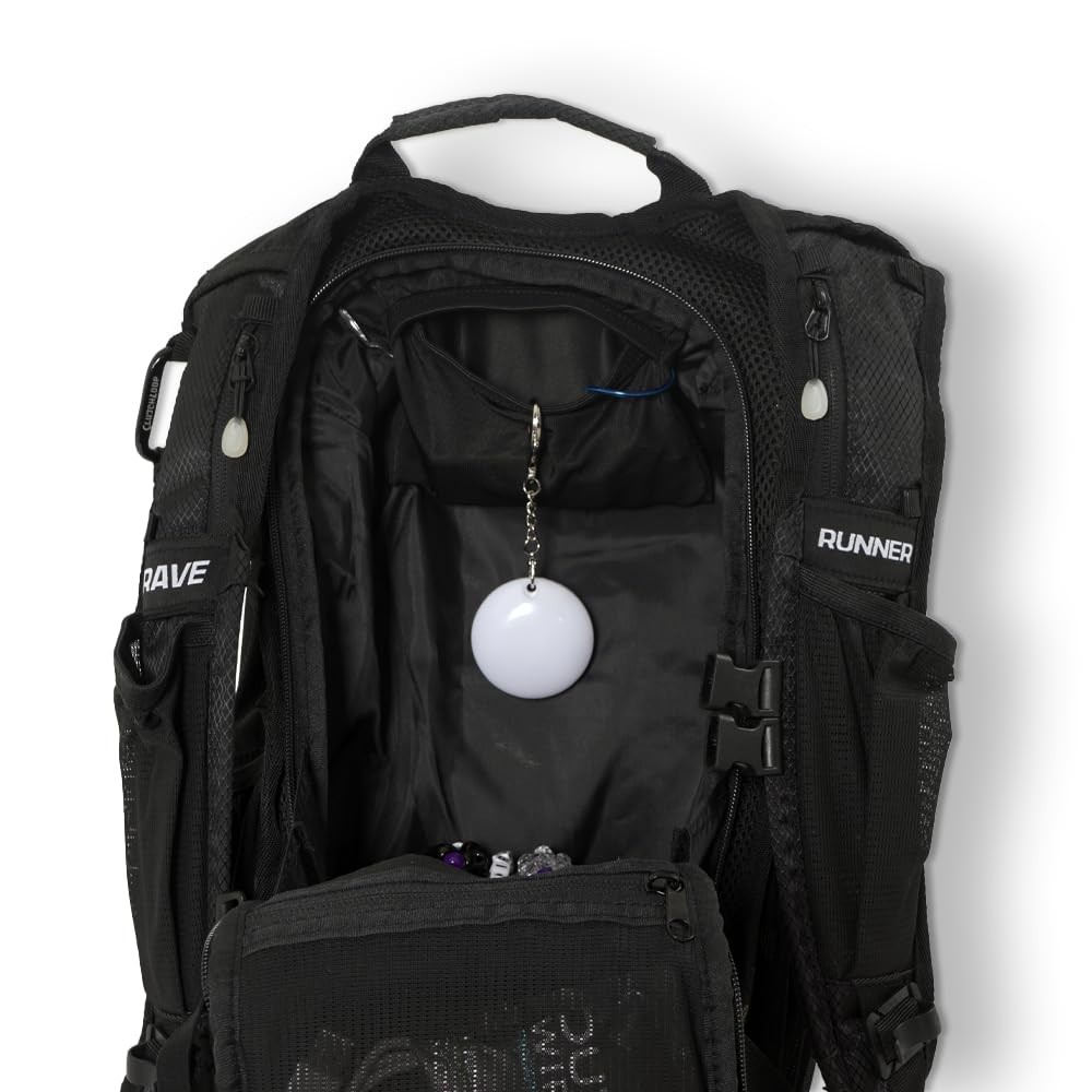 RAVERUNNER® Clear Hydration Pack | Festival Approved Hydration Backpack with ...