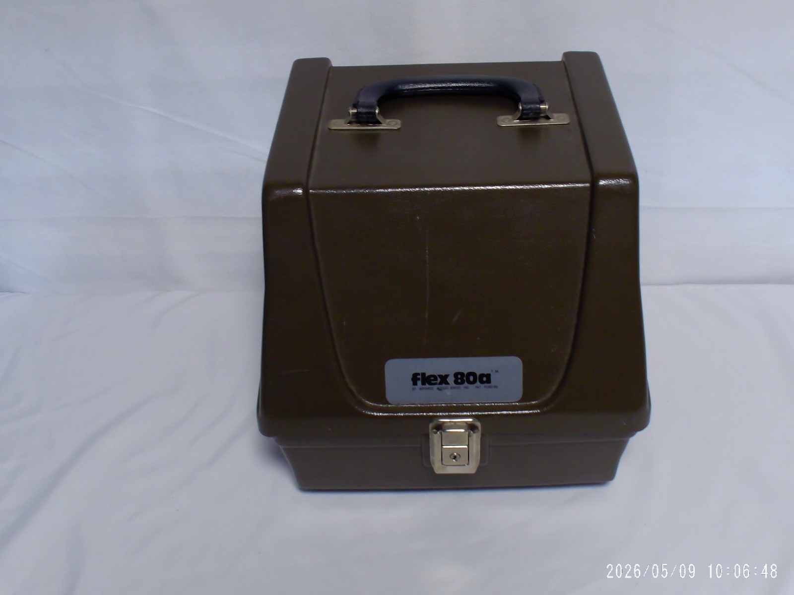 'Pre-Own' Vtg Advance Access Group Inc Flex 80A 8" Floppy Disk Stg Case Lockable