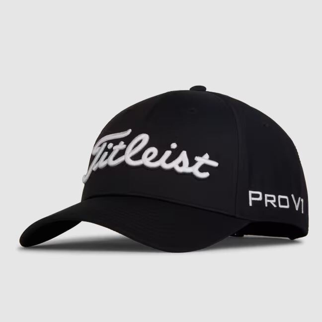 Titleist Women's Tour Performance Golf Hat Black/White