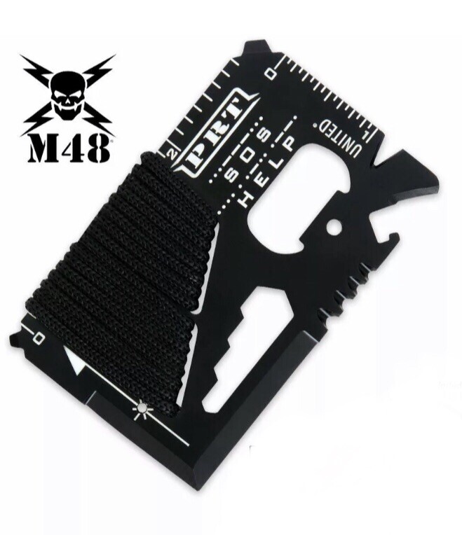 UNITED CUTLERY SURVIVAL CAMPING BOB M48 Kommando Pocket Rescue Tool Wallet Card