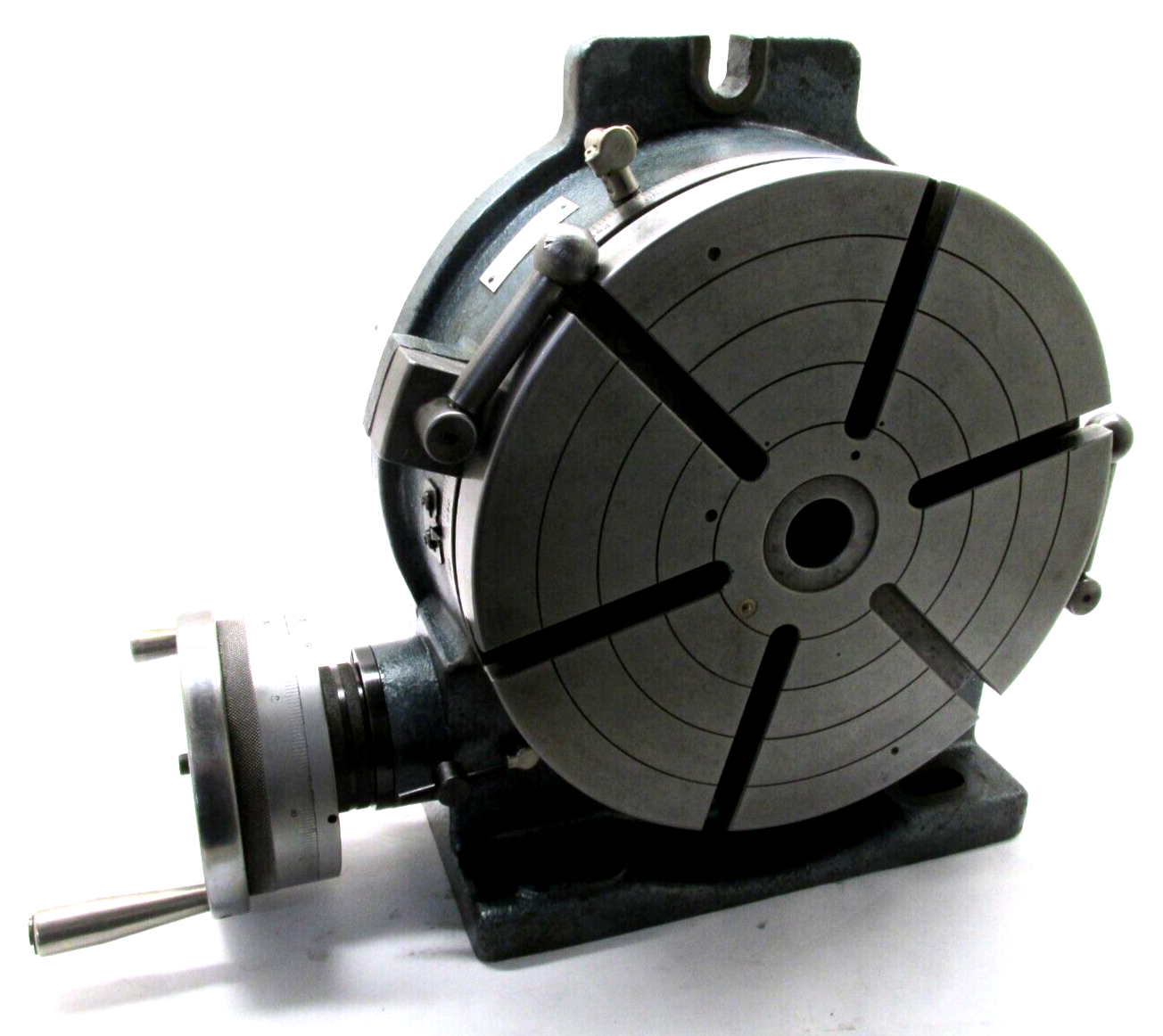 NICE! YUASA 12" HORIZONTAL / VERTICAL ROTARY TABLE - #550-052