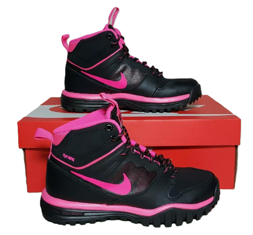 Nike PS Dual Fusion Hills Mid Black/Hyper Pink 685622-002 a