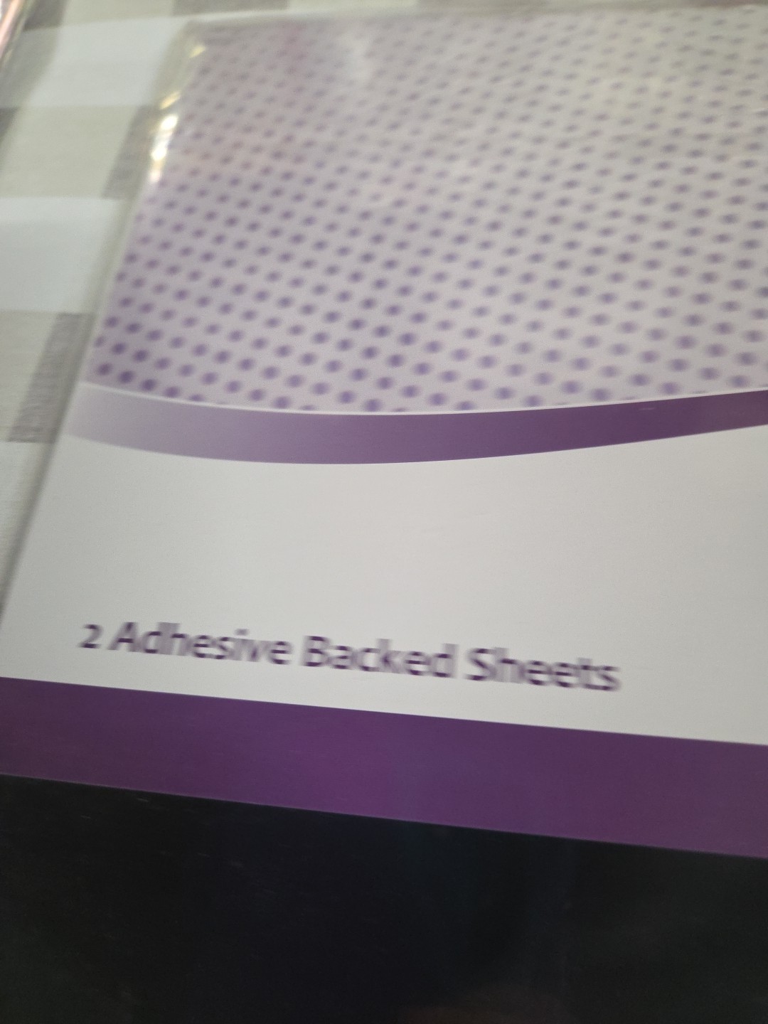 Midas Touch Adhesive Back Sheets Peel And Stick Sheets 2 Pack 8x10.5 (PaperA)