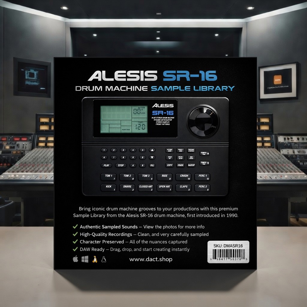 Alesis SR-16 Drum Machine Sample Library