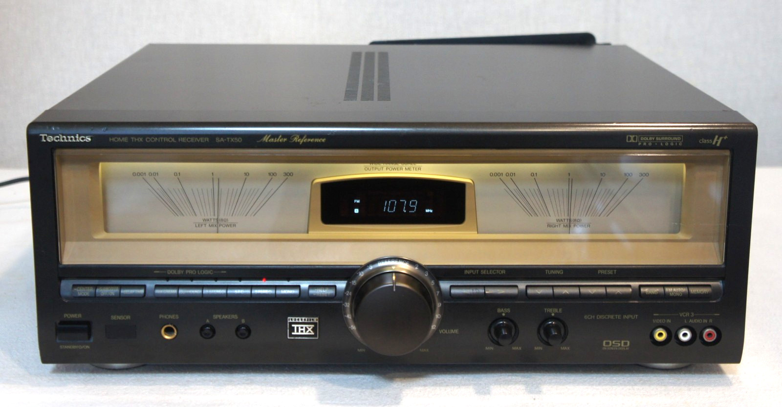 TECHNICS SA-TX50 CLASS H+ MASTER REFERENCE HOME THX CONTROL RECEIVER
