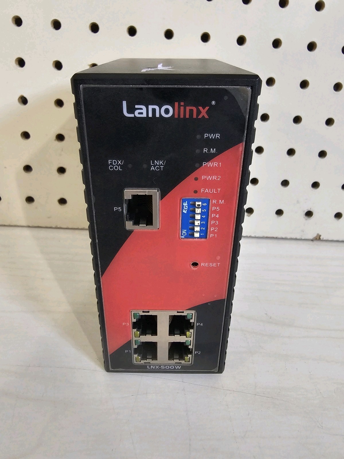 Lanolinx Industrial Ethernet Switch Model: LNX-500W