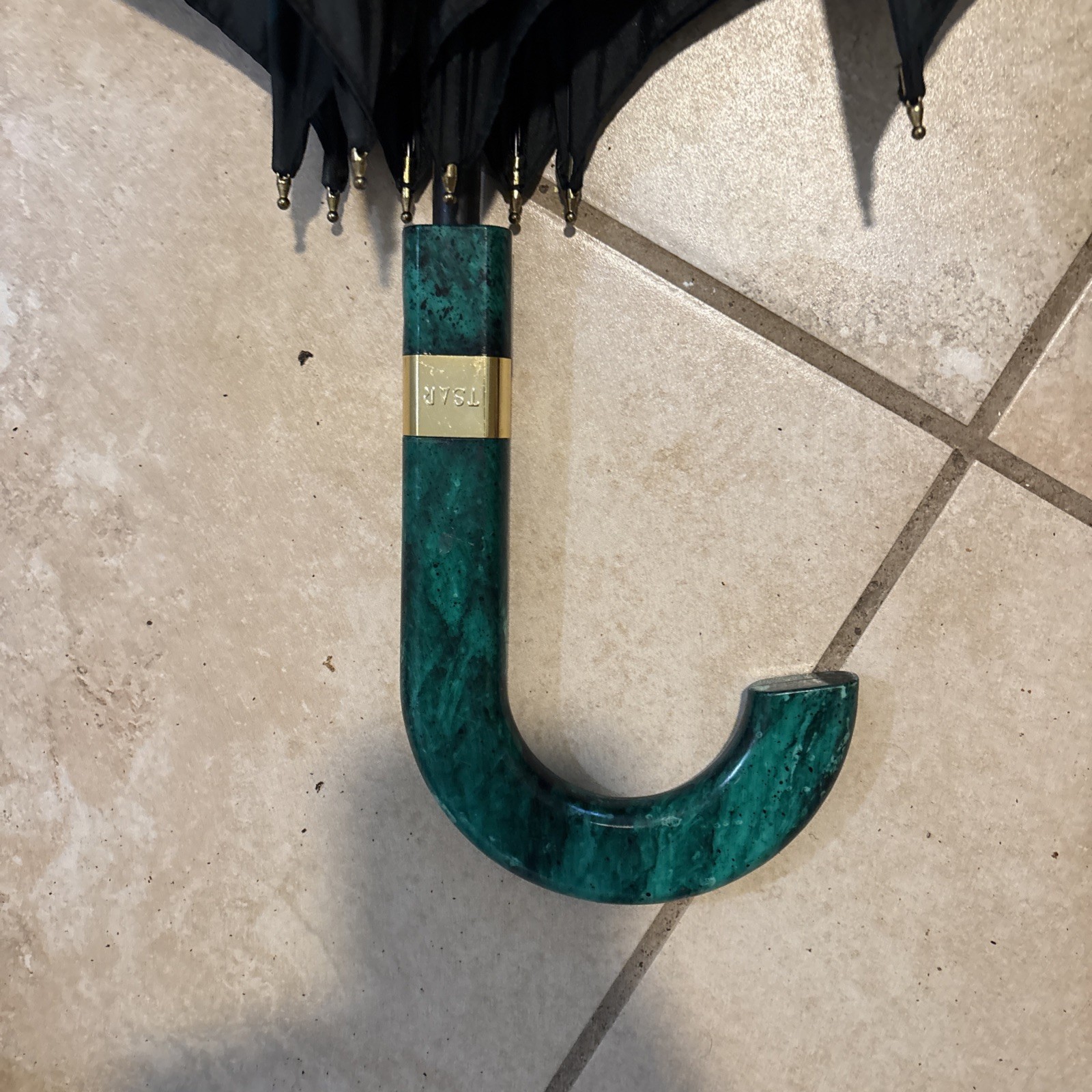 Tsar Umbrella Vintage Green Rare