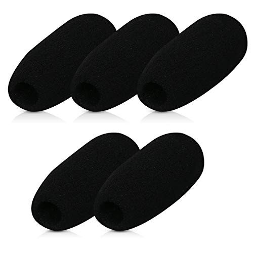Microphone Foam Covers (Set of 5) - 1.8x0.9x0.5 inches 4,8x2,4x1,2