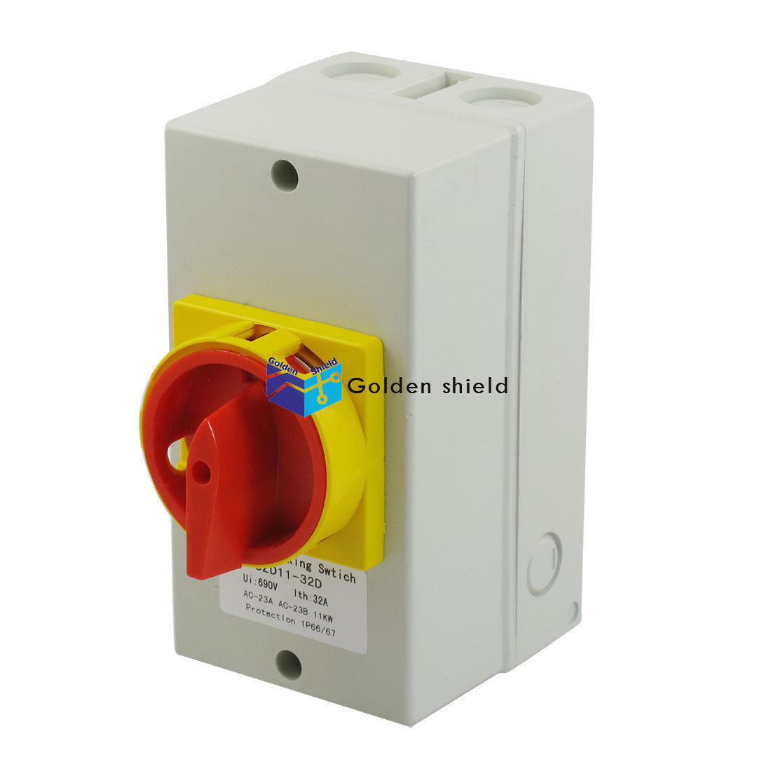 Latching AC 690V 32A 11KW 2 Position Cam Combination Changeover Switch✦Kd
