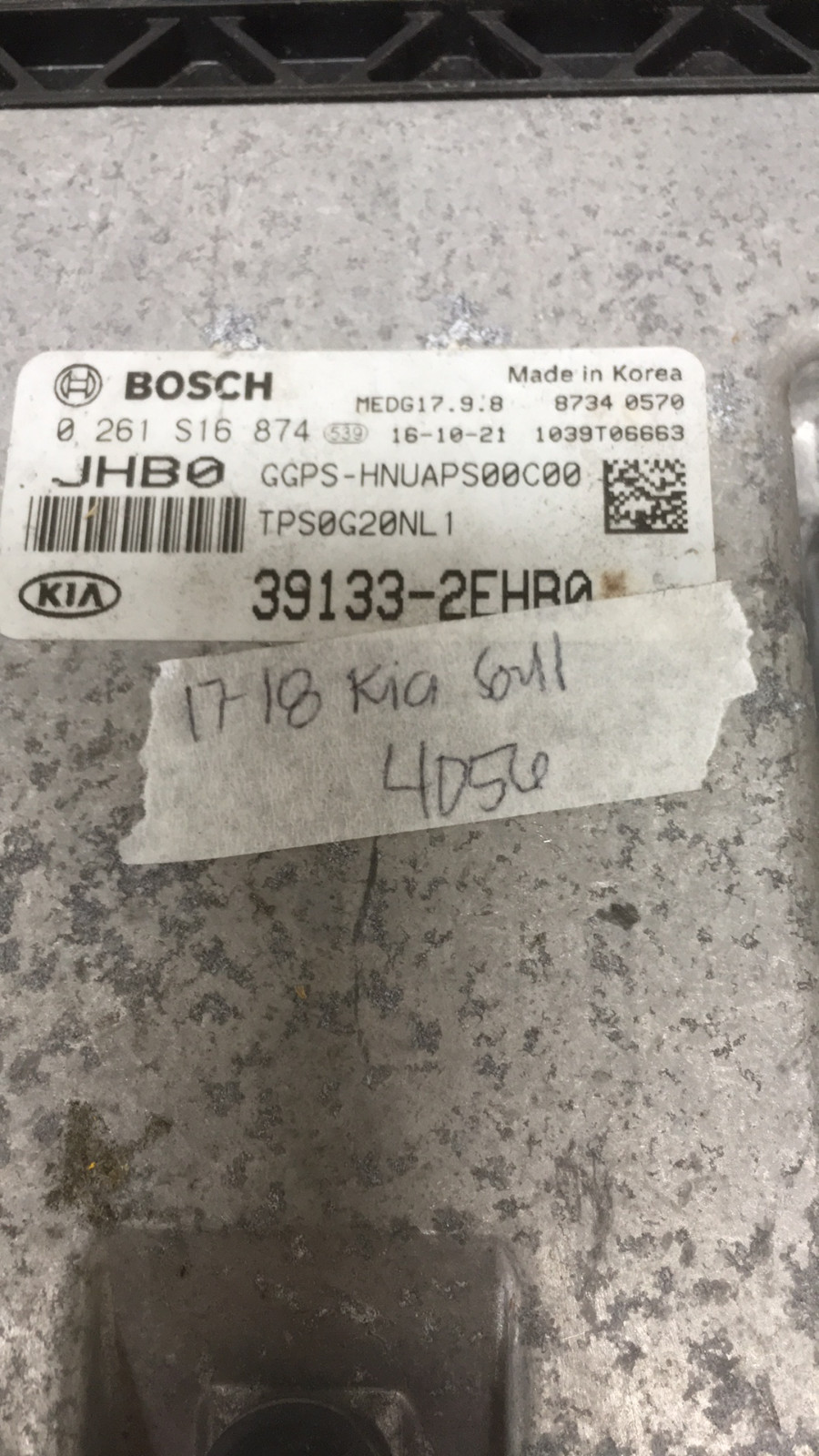 39133-2EHB0 Kia Soul 2017-2018 ecm ecu computer