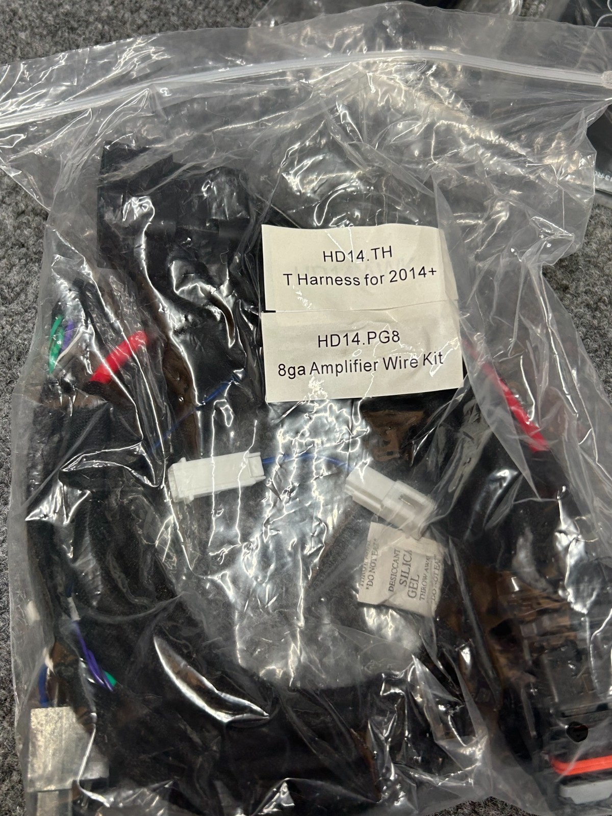 HARLEY 14-23 ROAD GLIDE Precision Power HD14.AWK Amplifier Installation Kit