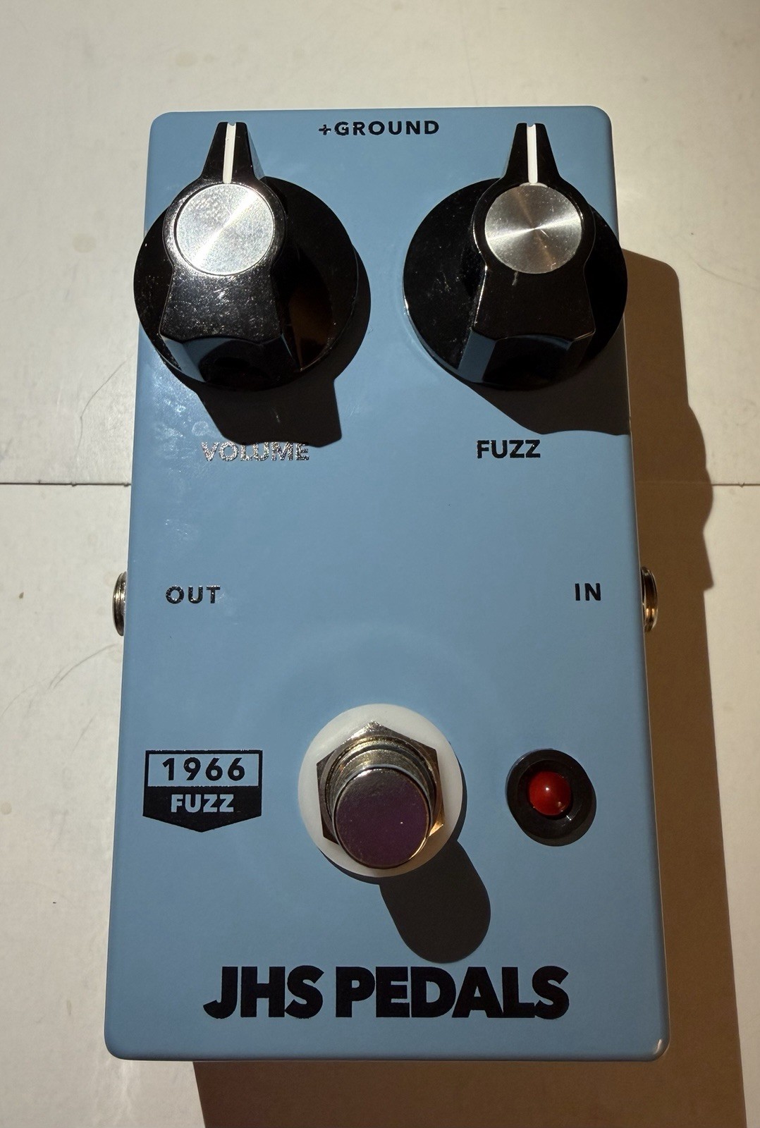JHS Pedals 1966 Series Italy 1-AC128 Analog Fuzz Pedal for Electric Guitar
