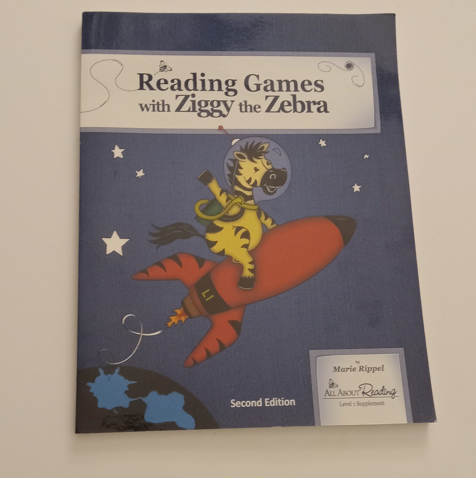 Reading Games with Ziggy the Zebra : All about Reading Level 1 Marie Rippel
