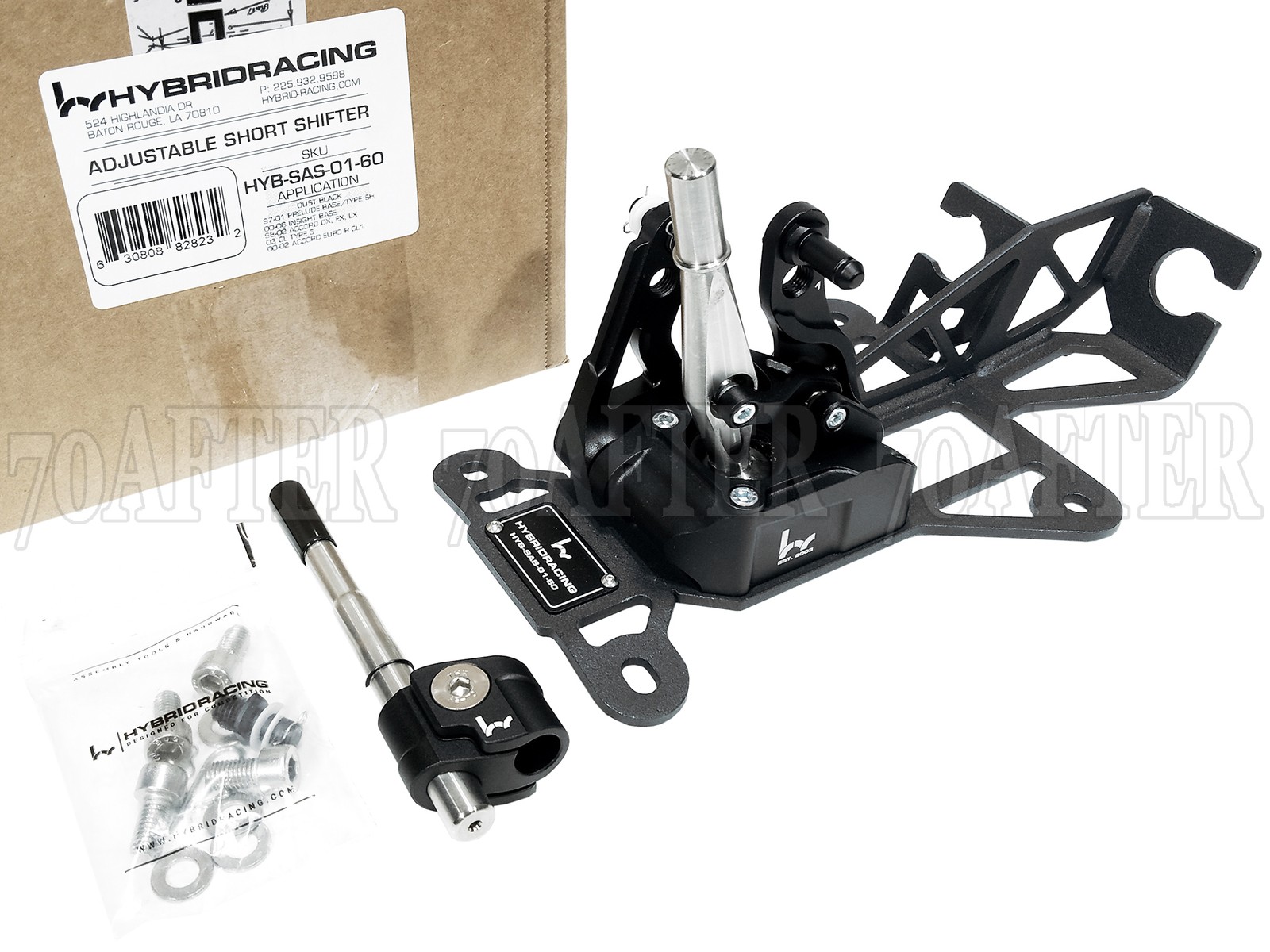Hybrid Racing Adjustable Short Throw Shifter for 97-01 Prelude 98-02 Accord