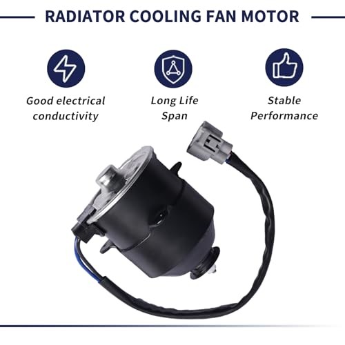 Radiator Cooling Fan Motor Driver Side Compatible with Lexus LS430 4.3L 2001