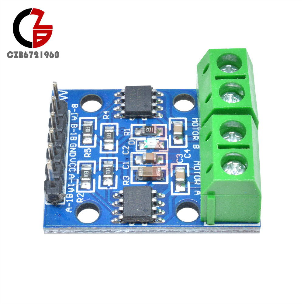 10Pcs H-bridge Stepper Motor Dual DC Motor Driver Controller Board L9110S