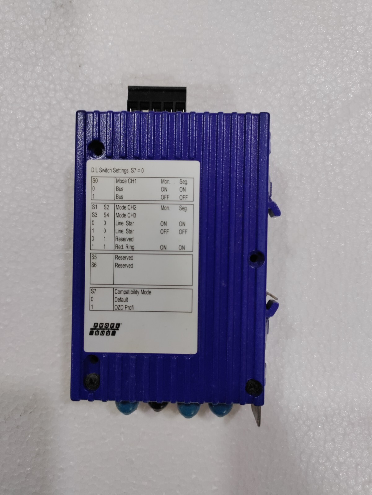 *NEW IN BOX* HIRSCHMANN OZD PROFI 12M G12 Fiberoptic Module Profibus